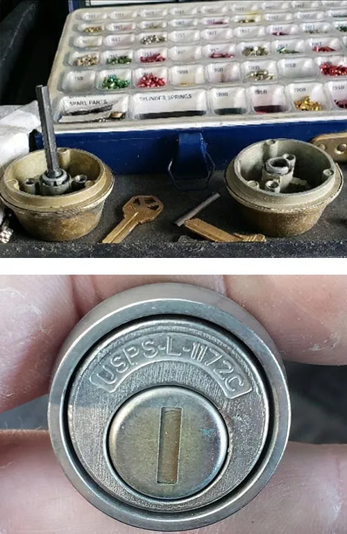 residential deadbolts and mailbox lock rekeyed