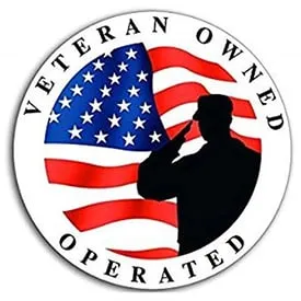 A picture of the veteran owned operated logo.